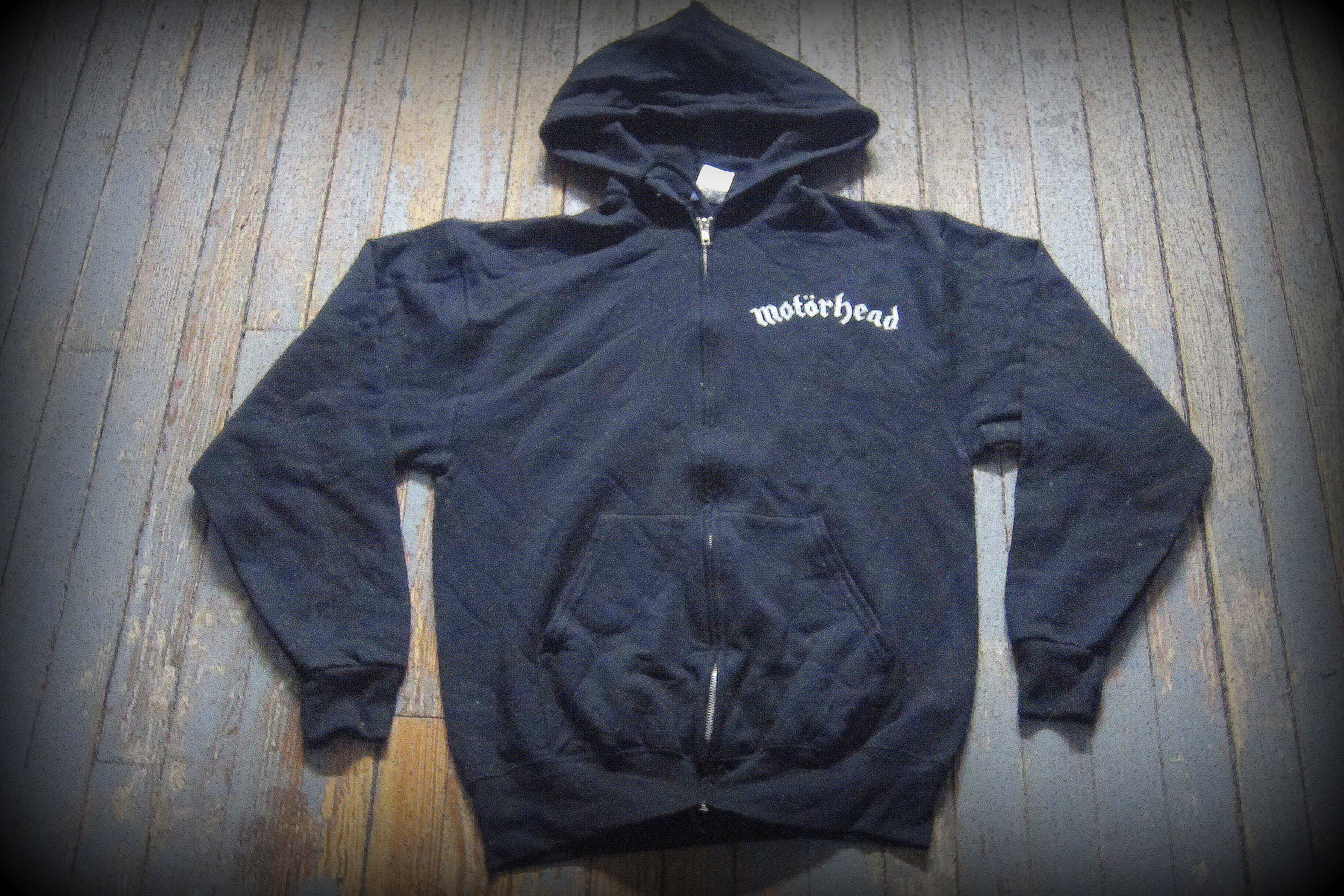 Motorhead- England -ZIPPER HOODIE - TWO SIDED PRINT