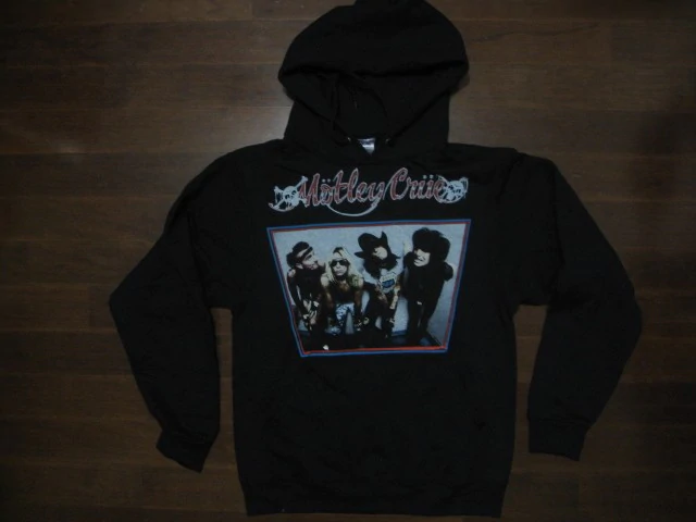 Motley Crue -GROUP - Hoodie - Two Sided Print
