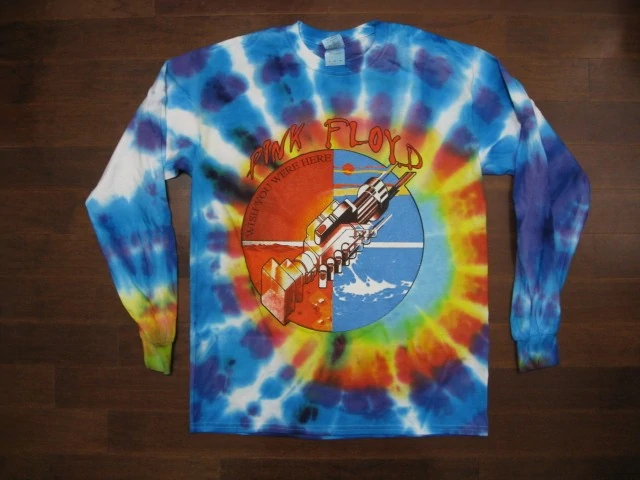 PINK FLOYD- Wish You Were Here / LONG SLEEVE / TIE-DYE