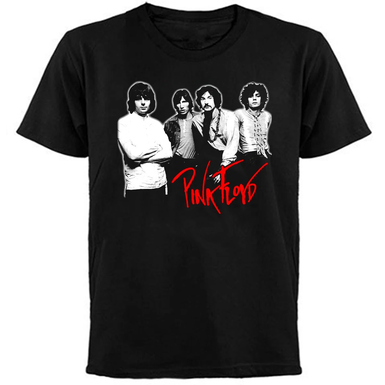 PINK FLOYD - GROUP-T-Shirt / Printed Front and Back