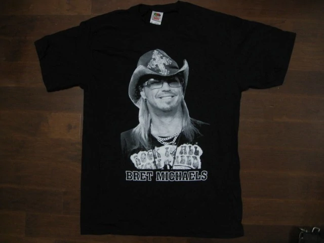 POISON - Bret Michaels-T-Shirt